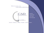 CAD home page animation