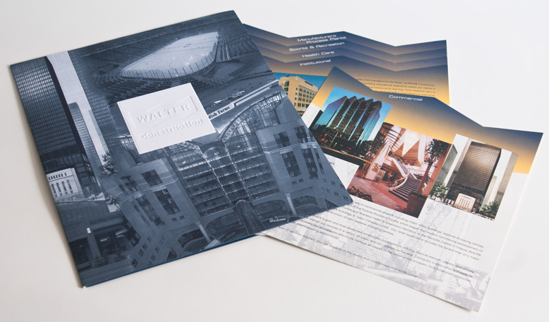 Walter Construction brochure