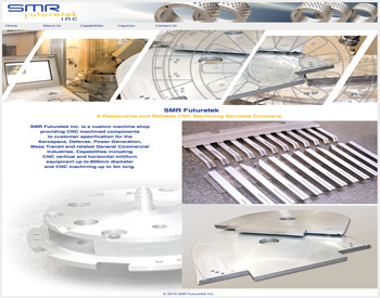 SMR Futuretek website home page